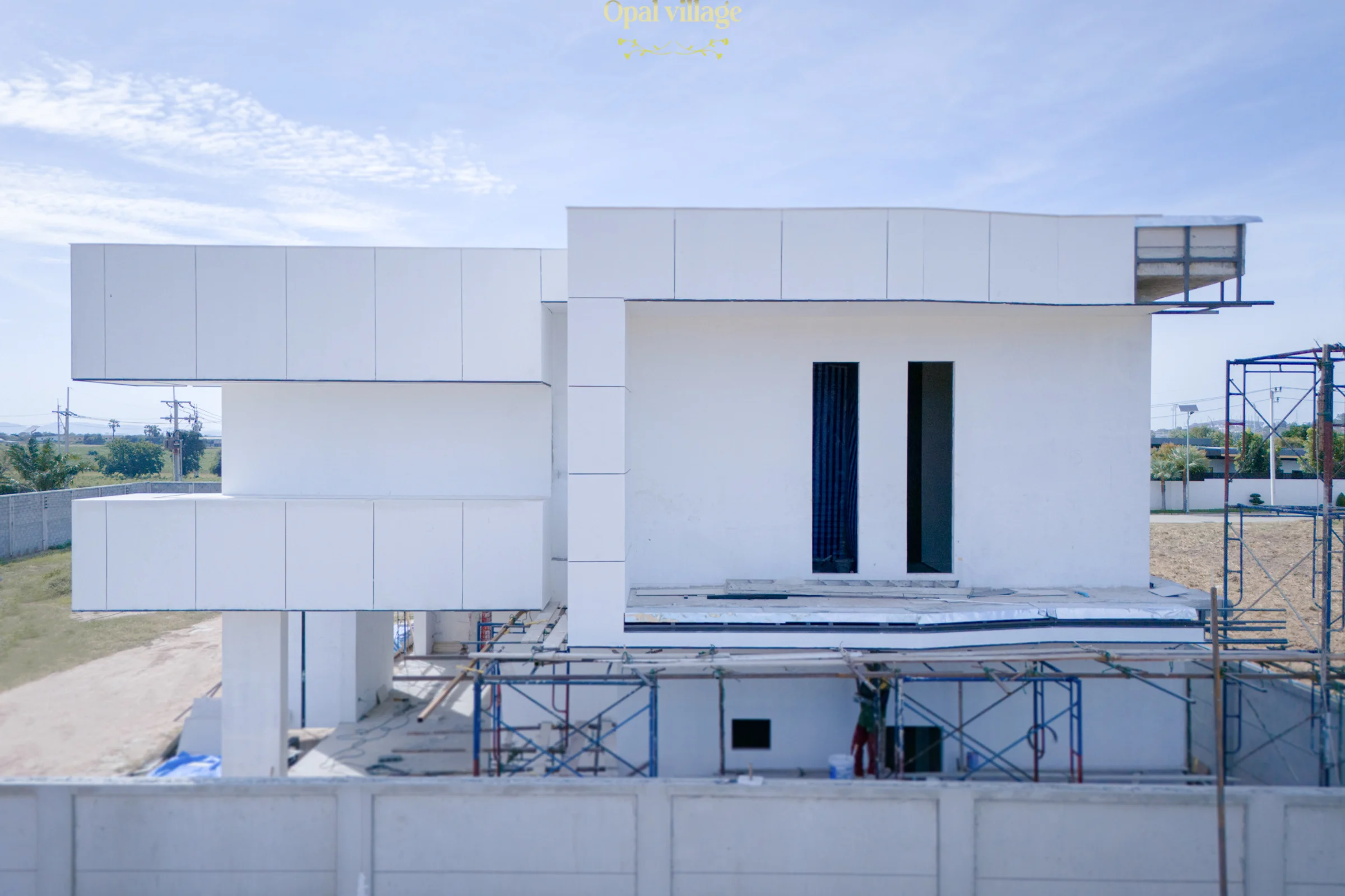 Concrete frame