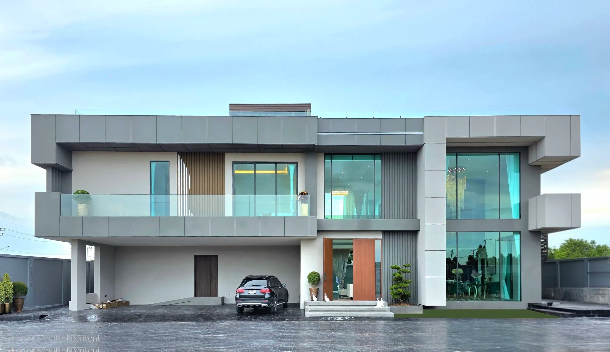 Villa facade